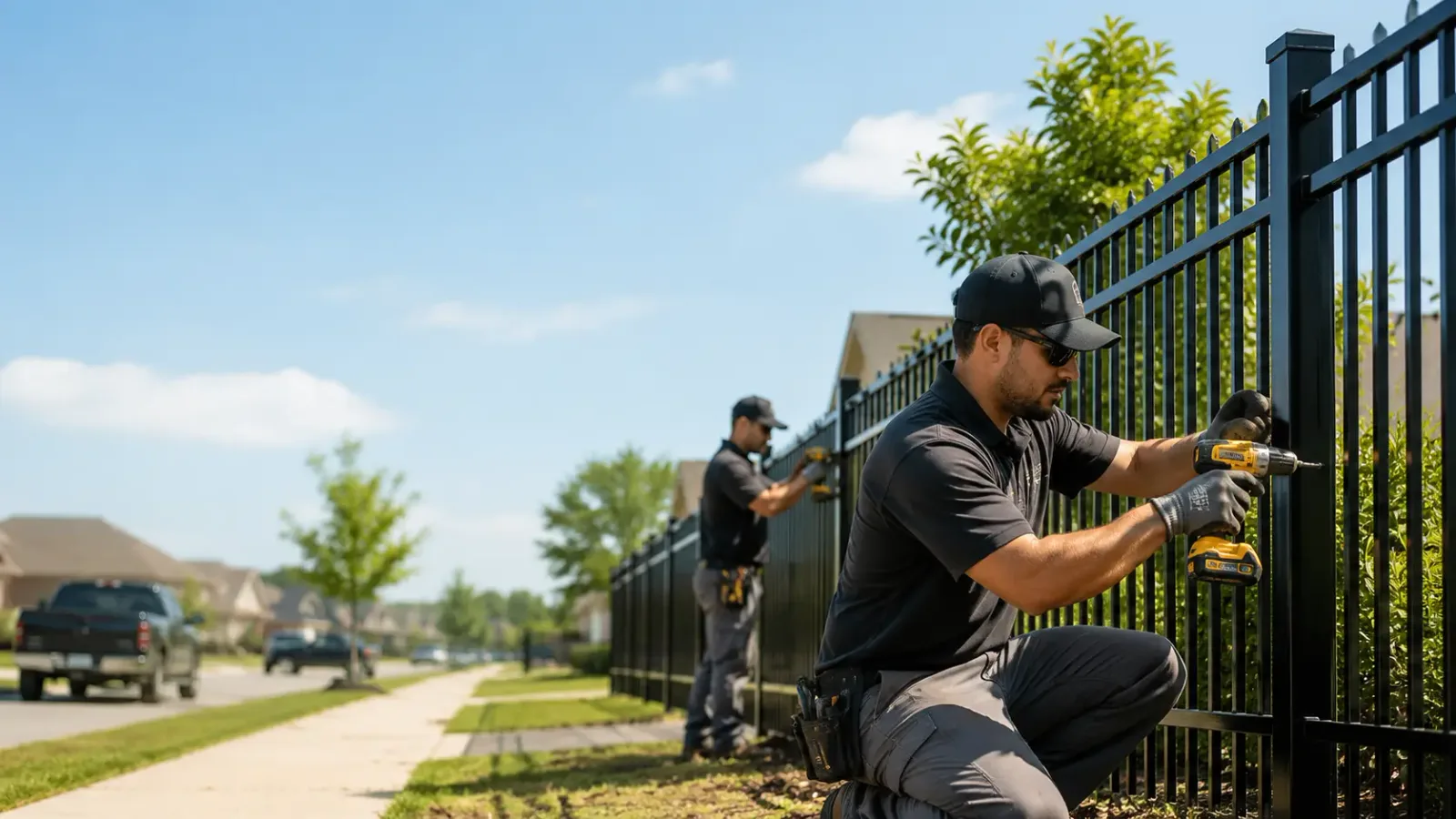 Metal Fence Installation in Allendale, MI